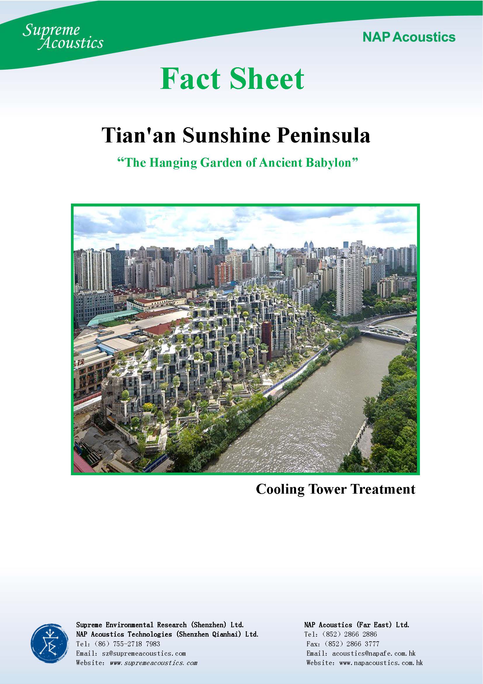 Tian’an Sunshine Peninsula - 1000 Trees <br /> (Commercial & Residential Complex)